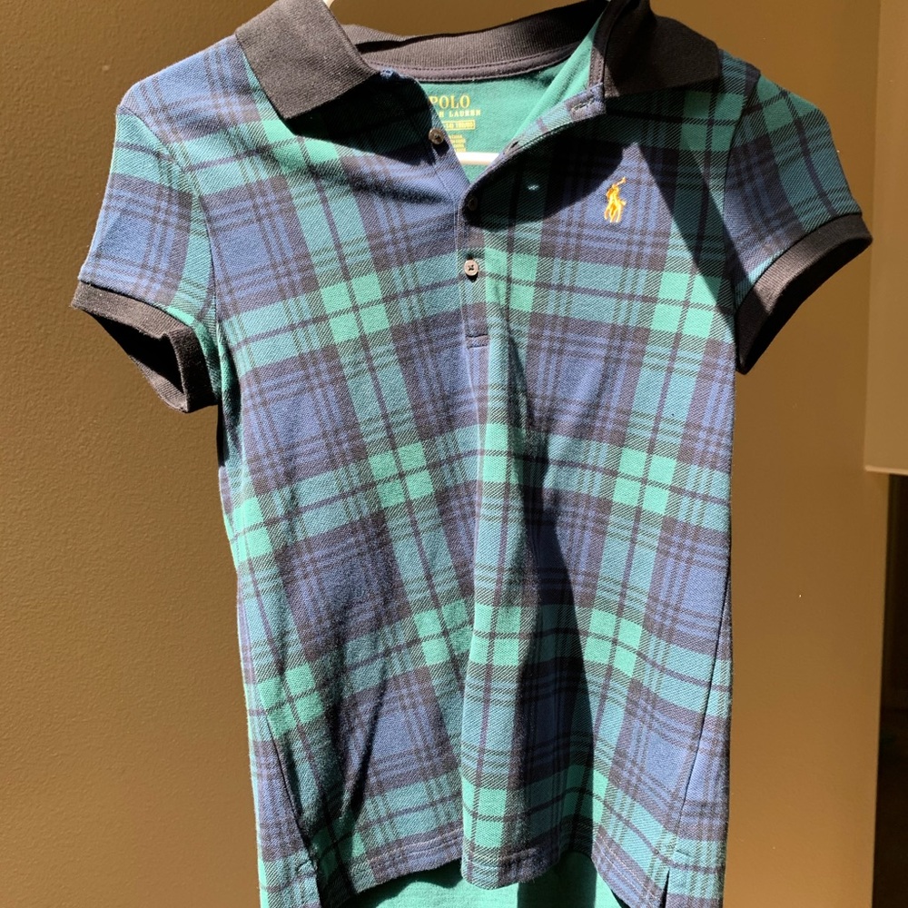 POLO by Ralph Lauren Quarter Plaid Button Up